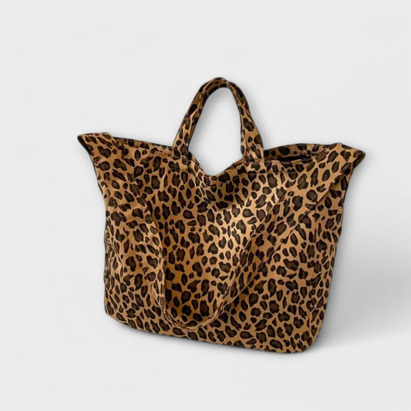 Liora — Borsa Tote Stampa Leopardo