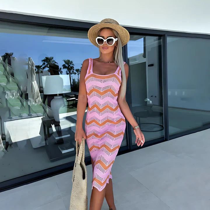 Simona — Abito Midi Elegante