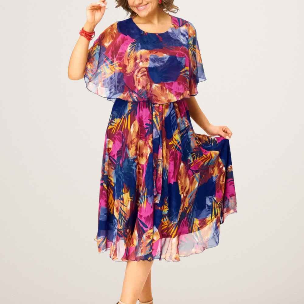 Barbara — Abito Comodo in Chiffon