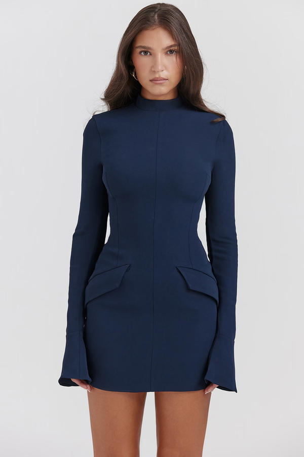 Alessandra — Miniabito in Maglia Aderente