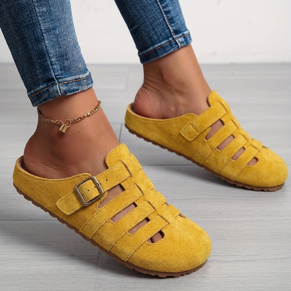 Clara — Mules Comfort Senza Allacciatura