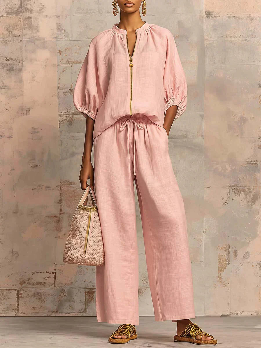 Alba — Completo Camicia e Palazzo