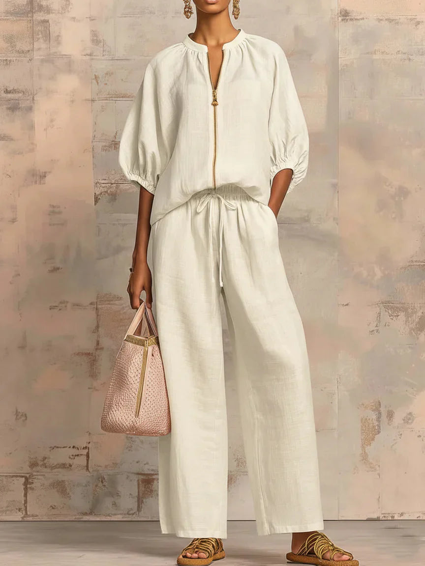 Alba — Completo Camicia e Palazzo