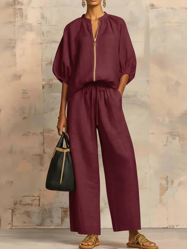 Alba — Completo Camicia e Palazzo