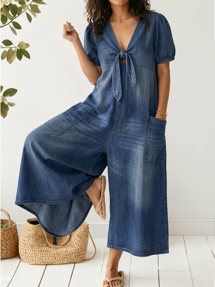 Alessia — Tuta in Denim