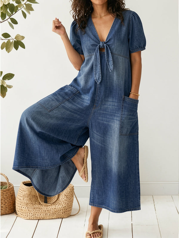 Alessia — Tuta in Denim
