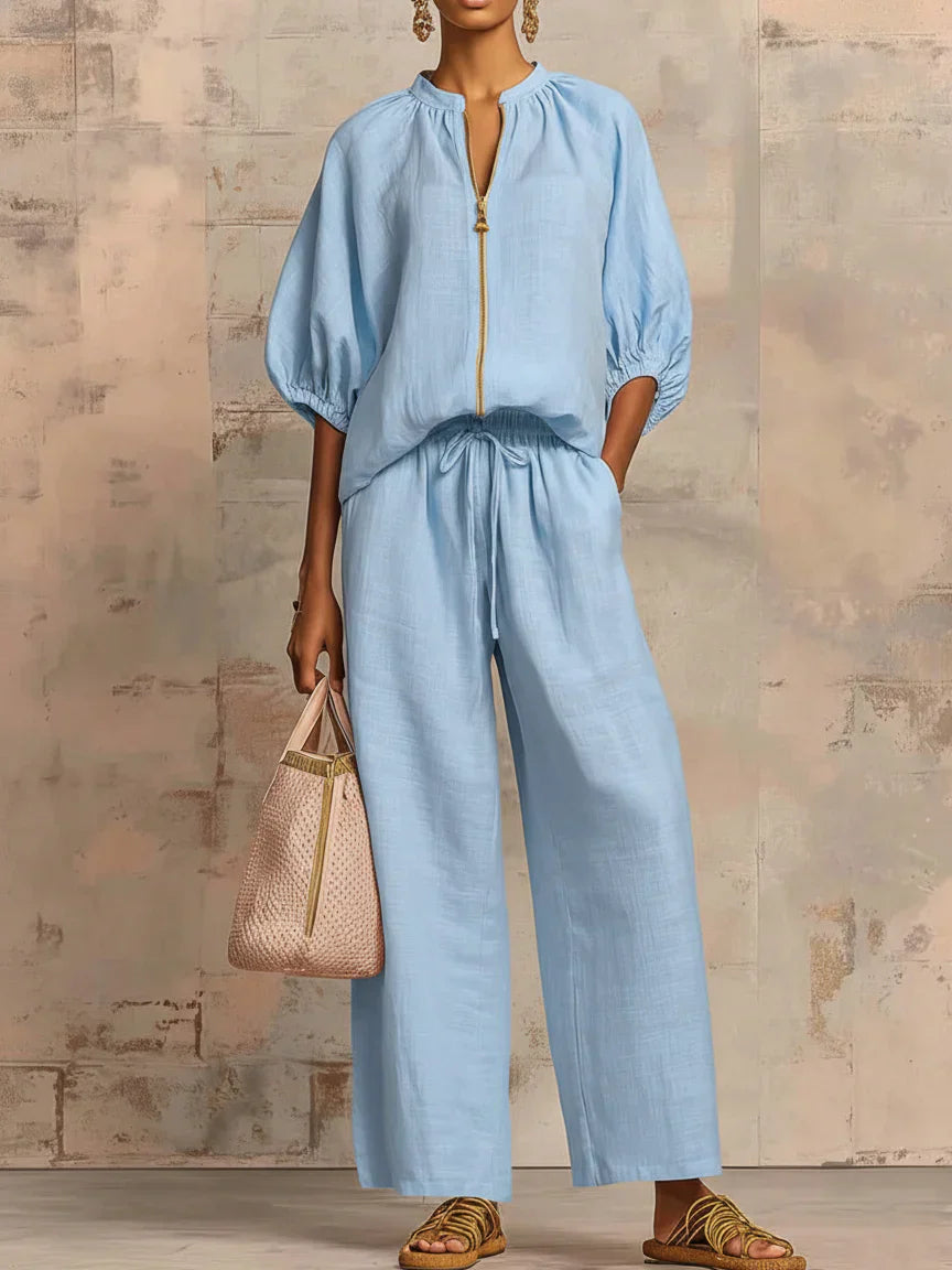 Alba — Completo Camicia e Palazzo