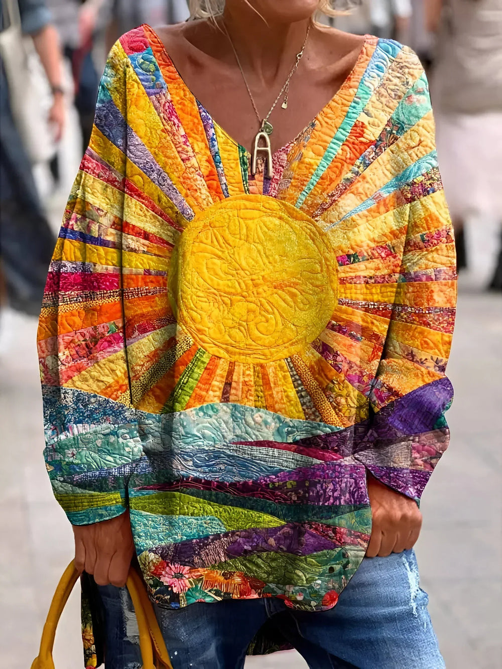 Elisa — Blusa Colorata e Allegra