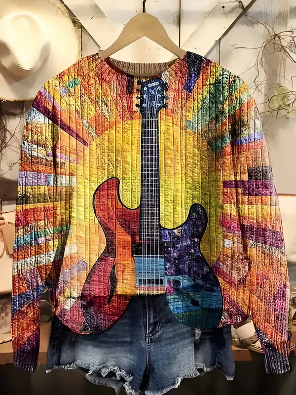 Tanja — Felpa in Stile Boho Colorata