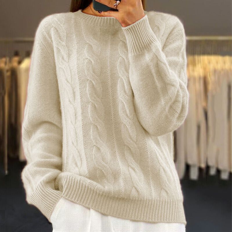 Michelle — Maglione Caldo in Lana