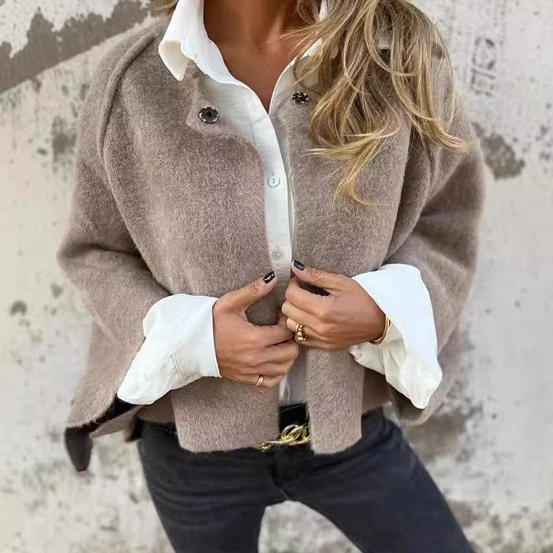 Cecila — Giacca Morbida Effetto Cashmere