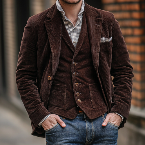 Adamson - Vintage Blazer and Vest