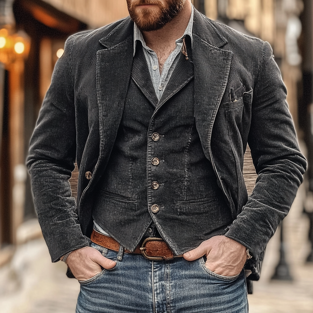 Adamson - Vintage Blazer and Vest
