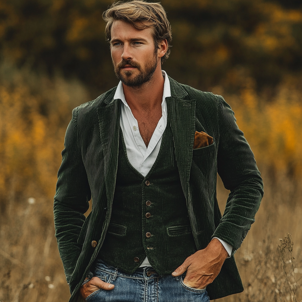 Adamson - Vintage Blazer and Vest