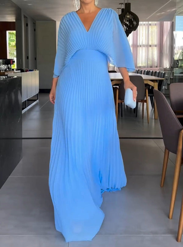 Lucilla — Abito Lungo Scollo a V
