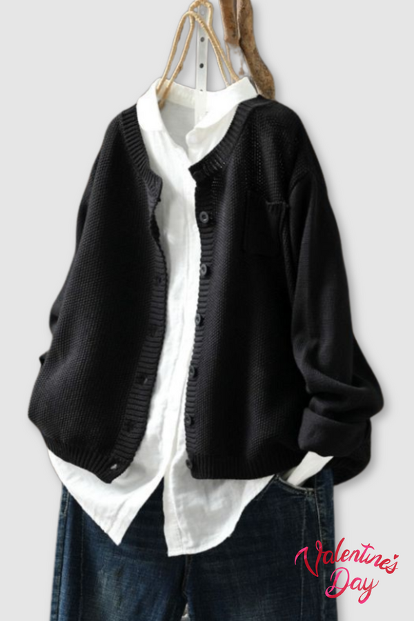 Lorna — Cardigan Casual Morbido