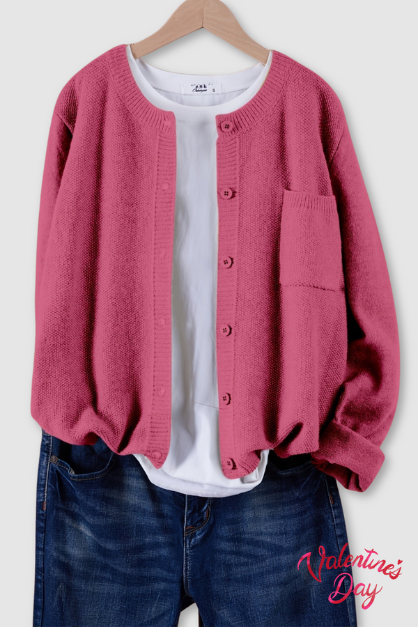 Pansy — Cardigan Casual da Donna